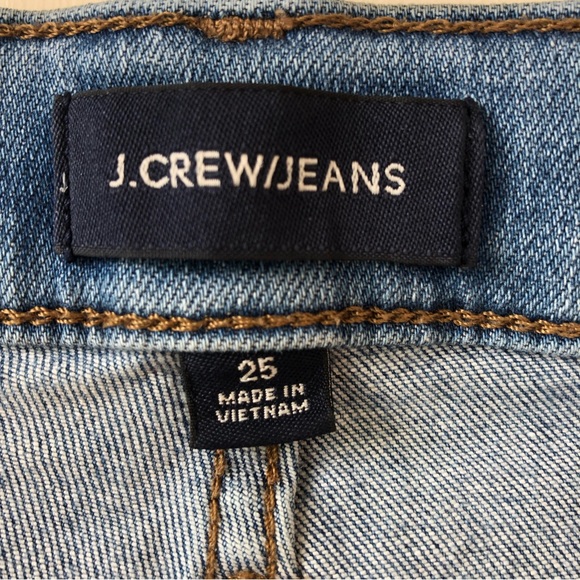 J CREW 9” High Rise Light Wash Toothpick Skinny Jeans - Picture 3 of 16